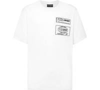PLEIN SPORT T-Shirt Rundhalsausschnitt Ss (FAEC-MTK8354-STE001N) XXL 01 | white