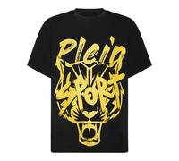 Plein Sport - T-Shirt Rundhalsausschnitt Ss - Größe 3XL - schwarz