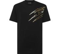 PLEIN SPORT T-Shirt SCRATCH (SAEC-MTK8019-STE001N) S 0293 | black/lightgold