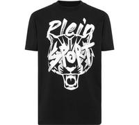 PLEIN SPORT Herren Shirt TIGER STREET FIGHTER (PP8861) XS Schwarz