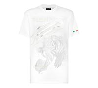 Plein Sport - T-Shirt Tiger - Größe 5XL - weiß