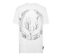 Plein Sport - T-Shirt Tiger - Größe XL - weiß