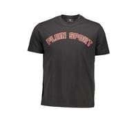Plein Sport TShirt Kurzarm Rundhals Logo Print Schwarz - Größe: S