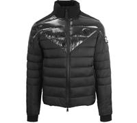 Plein Sport Unifarbene Steppjacke Schwarz XL