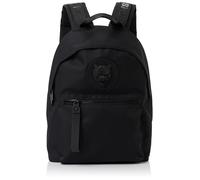 PLEIN SPORT Unisex Backpack Boston Nylon Handtasche, Black