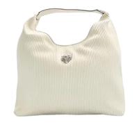 Plein Sport Unisex HOBO ANA Handtasche, Milk