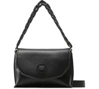 PLEIN SPORT Unisex MEDIUM Flap Devon Handtasche, Black