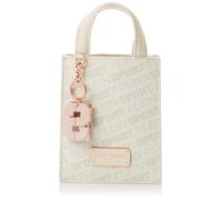 PLEIN SPORT Unisex MINI Tote RED Hill Handtasche, White