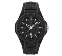 Plein Sport Unisex Uhr Analog Quarz NEW Fearless Black PSHDA0124 Silikon