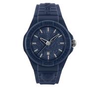 Plein Sport Unisex Uhr Analog Quarz NEW FEARLESS Blau PSHDA0424 Silikon