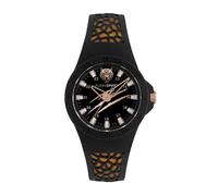 Plein Sport Unisex Uhr Analog Quarz THUNDERSTORM Black Orang PSBBA0123 Silikon