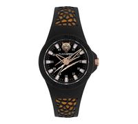 Plein Sport Unisex Uhr Analog Quarz THUNDERSTORM Black Orang PSBBA0123 Silikon