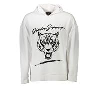 Plein Sport Urban Tiger Kapuzen-Sweater Weiß von - Größe: XL