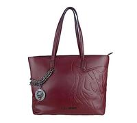 PLEINSPORT Unisex Large Tote Annie Handtasche, Bordeaux