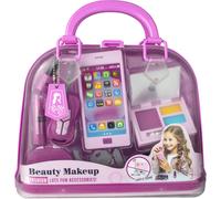 PLEJO Handtasche mit Handy, Schlüssel und Make-up