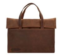Plevier 500er Serie Aktentasche Leder 42 cm Laptopfach braun (561-2)