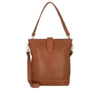 Plevier Bow Schultertasche Leder 30 cm Laptopfach cognac (TAS012633)