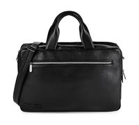 Plevier Jimmy Aktentasche Leder 31 cm Laptopfach schwarz Herren