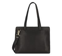 Plevier Pharos Aktentasche Leder 37.5 cm Laptopfach schwarz Damen