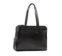 Plevier Power Aktentasche Leder 41.5 cm Laptopfach schwarz