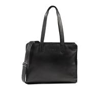 Plevier Power Aktentasche Leder 41.5 cm Laptopfach schwarz