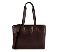 Plevier Power Shopper Tasche Leder 31 cm Laptopfach braun