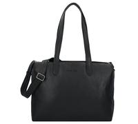 Plevier Power Shopper Tasche Leder 41 cm Laptopfach schwarz