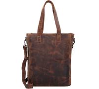 Plevier Retro Shopper dunkelbraun Damen