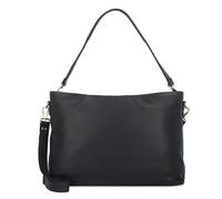 Plevier Structure Millau Schultertasche Leder 43 cm Laptopfach schwarz