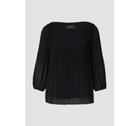 s.Oliver Plisseebluse mit 3/4-Arm
