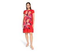 Betty Barclay - Plisseekleid Red/Pink - Gr. - 48