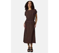 Lockeres Plissee-Sommerkleid "Galit YOUMODO" Dark Choco XL