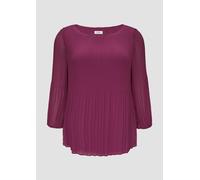 Plissierte Chiffonbluse 32 Rosa 2154210.4639.32