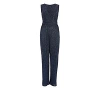 SWING - Plissierter Jumpsuit ohne Ärmel navy - Gr. - 38