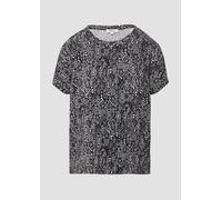 Plissiertes T-Shirt im Relaxed Fit 40 schwarz 2166321.99B0.40