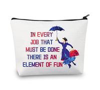 PLITI Mary Regenschirm-Make-up-Tasche Mary Musik-Fans Geschenk für jeden Job, der getan Werden muss, gibt es EIN lustiges Geschenk, In jedem Jobu, modisch