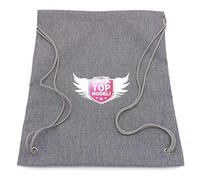 Plötzlich Top Model Kinder Accessoires (Grauer Sportbeutel)