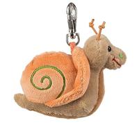 Schlüsselanhänger Plüsch Schnecke Adele, 8x9x5 cm