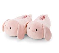 Plüsch Hausschuhe NICI "Nici Green Mymochi Hase Pibu", Damen, Gr. 36/39 (37), rosa (rosa mymochi hase), Polyester, Schuhe Plüsch Hausschuhe, Motiv Hausschuh mit Hasenohren (42631254-36)