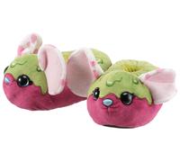 Plüsch Hausschuhe NICI "NICIdoo Maus", Damen, Gr. 38/41, grün (pink, grün maus), Textil, Schuhe, Hausschuh mit großen Ohren (85818050-38) pink, grün maus