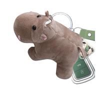 Plüsch Schlüsselanhänger, Plüsch Schlüsselanhänger | Nilpferd Puppe Plüsch Anhänger - Plüsch Schlüsselanhänger Tasche Rucksack Geldbörse Anhänger Plüsch Schlüsselanhänger für Weihnachten