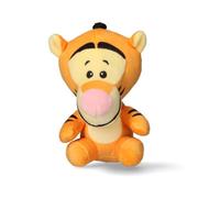 Plüsch-Schlüsselanhänger Tigger Winnie Puuh, Unisex, Anhänger für Rucksack und Tasche mit Clip, weich, 100% Polyester, Orange, offizielles Disney-Lizenzprodukt, Einheitsgröße für Geschenk und den