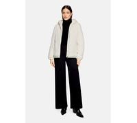 Plüschjacke BETTY BARCLAY "Damen mit Kapuze", Damen, Gr. 38, weiß, Obermaterial: 100% Polyester. Besatz: 100% Polyamid. Futter: 100% Polyester. Füllung: 100% Polyester, lässig geschnitten, Jacken (326