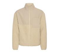 Plüschjacke BLEND "Plüschjacke BHEvon", Herren, Gr. XL, beige (oyster gray), Obermaterial: 100% Polyester PES., Jacken (46483909-XL) oyster gray