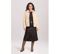 Plüschjacke CARTOON "Damen mit Kragen", Damen, Gr. 38, beige, Obermaterial: 100% Polyester. Futter: 100% Polyester, lässig geschnitten, Rundhals, Jacken (98169656-38) beige