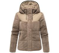 Plüschjacke "Kaguraa 16" Stone Brown XL