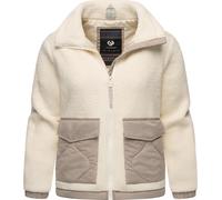 Plüschjacke mit gesteppten Details "Arctika" Off White L