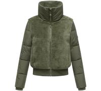 Navahoo Fleecejacke Damen oliv, L