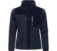 Plüschjacke RAGWEAR "Appopis Block" Gr. L (40), blau (navy) Damen Jacken (77427804-L) navy