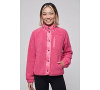 Plüschjacke ONLY "ONLCARMEN TEDDY JACKET OTW", Damen, Gr. S, pink (pink lemonade), Plüsch, Obermaterial: 100% Polyester, unifarben, normal, elastischer Bund, Jacken, Kunstfaser (58848868-S) pink lemon